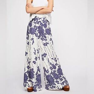 NWT Free people Sundae Stroll Wide-Leg
